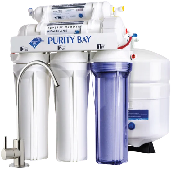Purity Bay under-sink reverse osmosis drinking water system